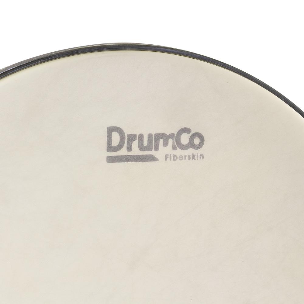 Foto 3 pulgar | Parche para Batería Fiberskin de 16” Drumco Dr-16fsk Blanco Rugoso