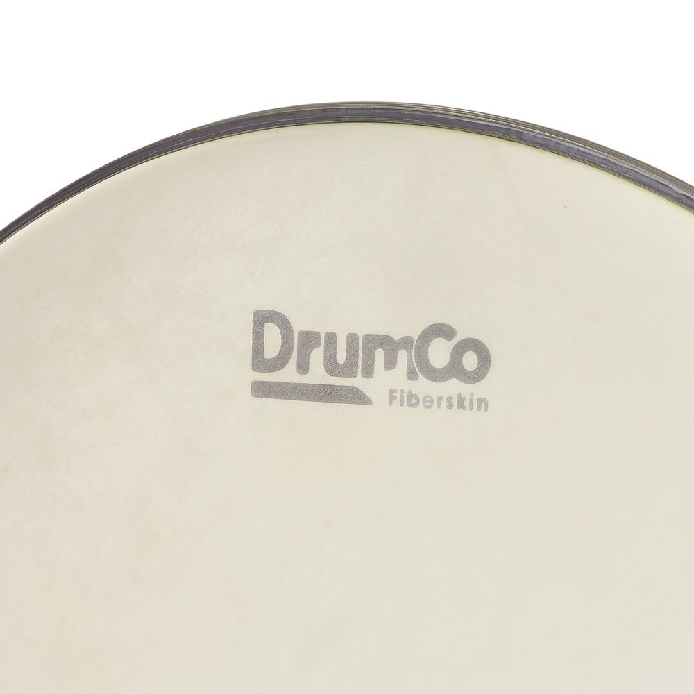 Foto 4 pulgar | Parche para Batería Fiberskin de 16” Drumco Dr-16fsk Blanco Rugoso