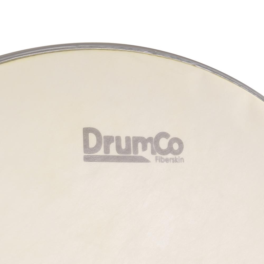 Foto 3 pulgar | Parche para Bombo Fiberskin de 22” Drumco Dr-22fsk  Blanco Capa Sencilla