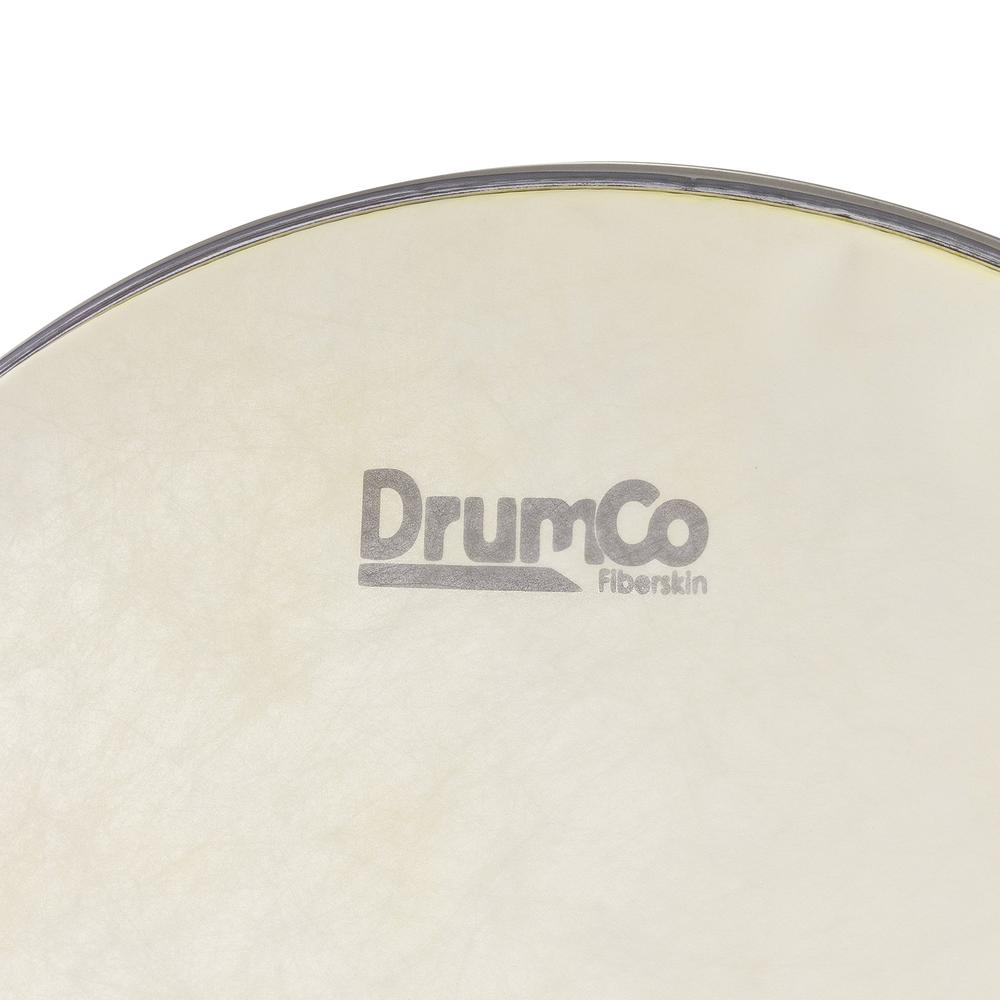 Foto 4 pulgar | Parche para Bombo Fiberskin de 22” Drumco Dr-22fsk  Blanco Capa Sencilla