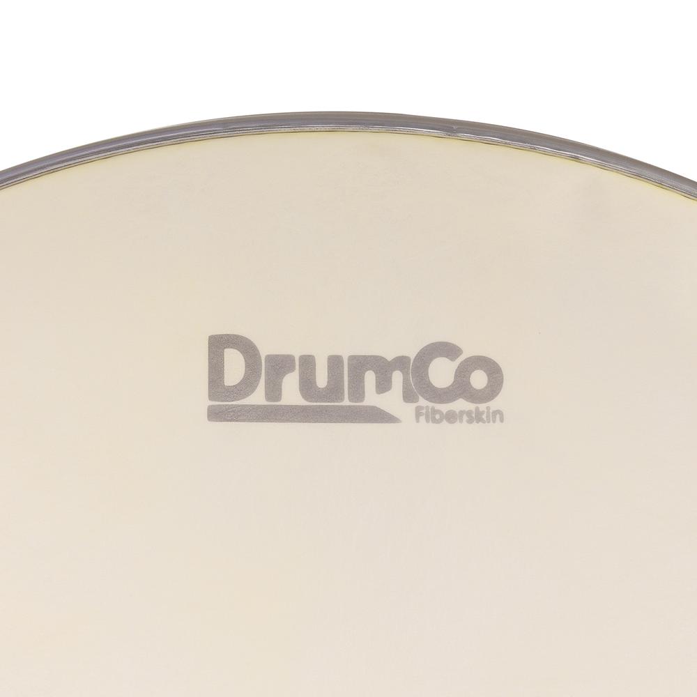 Foto 5 pulgar | Parche para Bombo Fiberskin de 22” Drumco Dr-22fsk  Blanco Capa Sencilla