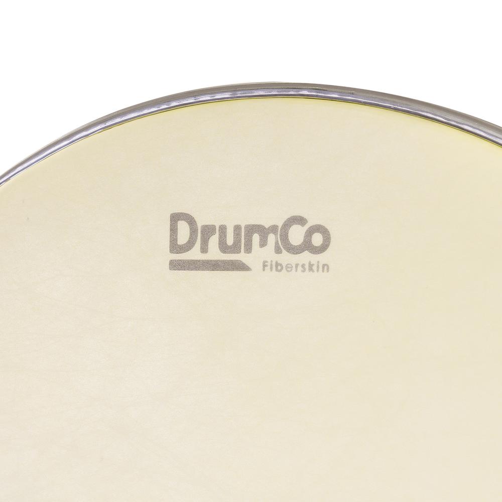 Foto 4 pulgar | Parche Para Bombo Fiberskin De 18” Drumco Dr-18fsk Blanco Rugoso