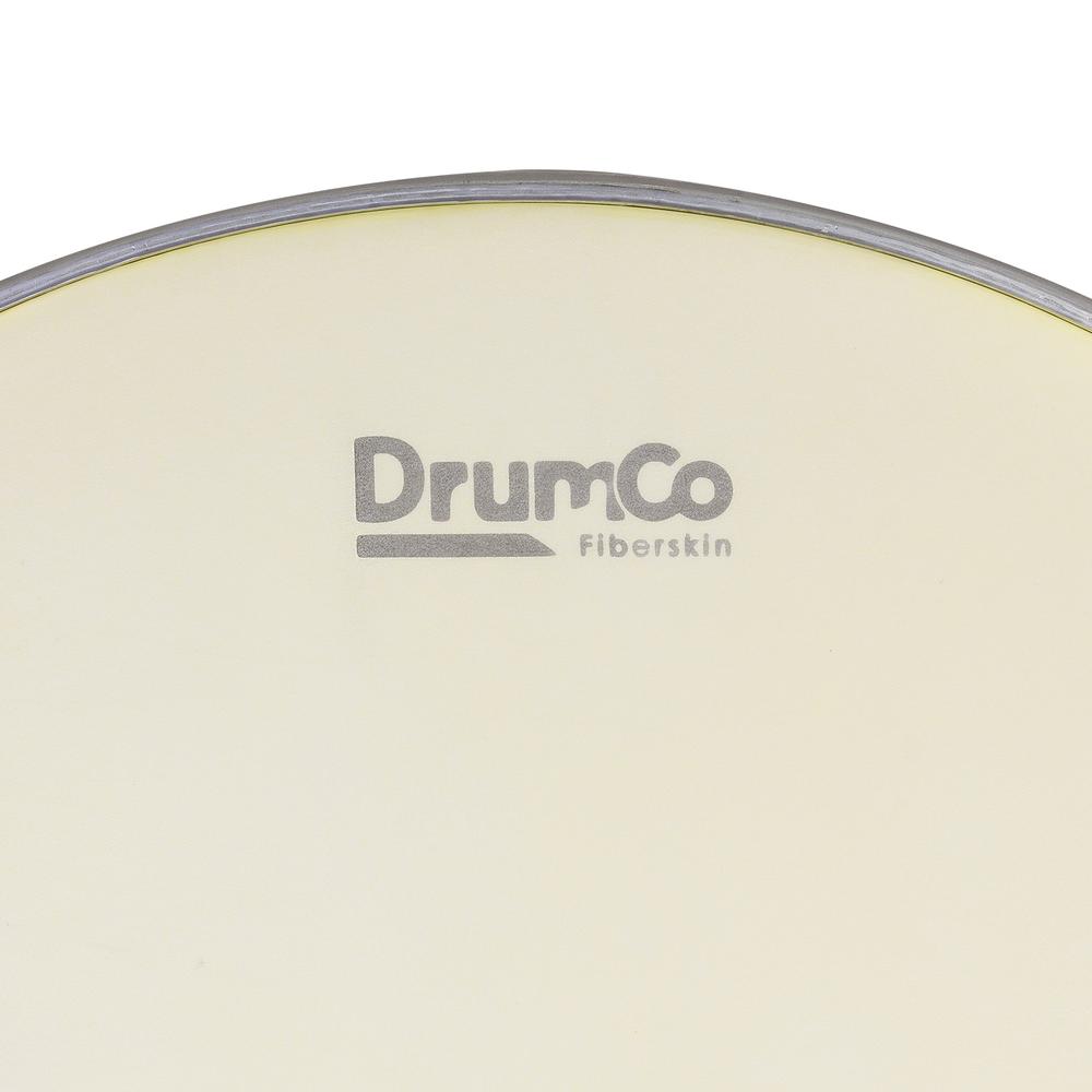 Foto 5 pulgar | Parche Para Bombo Fiberskin De 18” Drumco Dr-18fsk Blanco Rugoso
