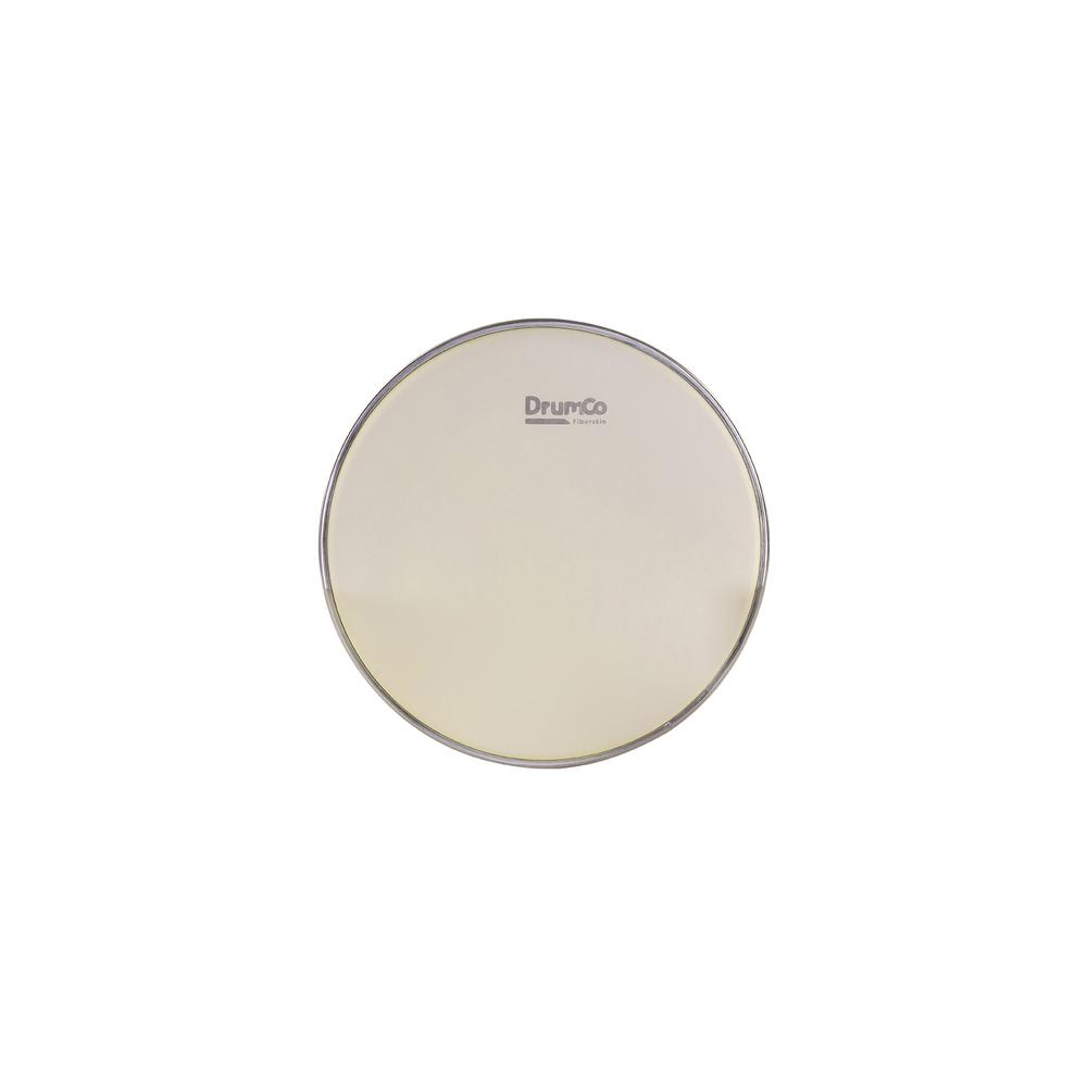 Foto 2 pulgar | Parche para Batería Fiberskin de 10” Drumco DR-10FSK Blanco Rugoso