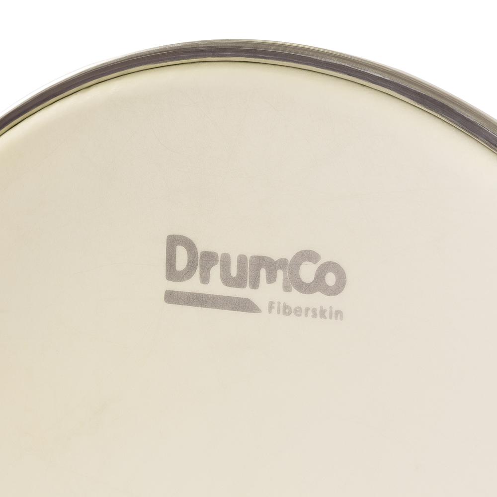 Foto 4 pulgar | Parche para Batería Fiberskin de 10” Drumco DR-10FSK Blanco Rugoso