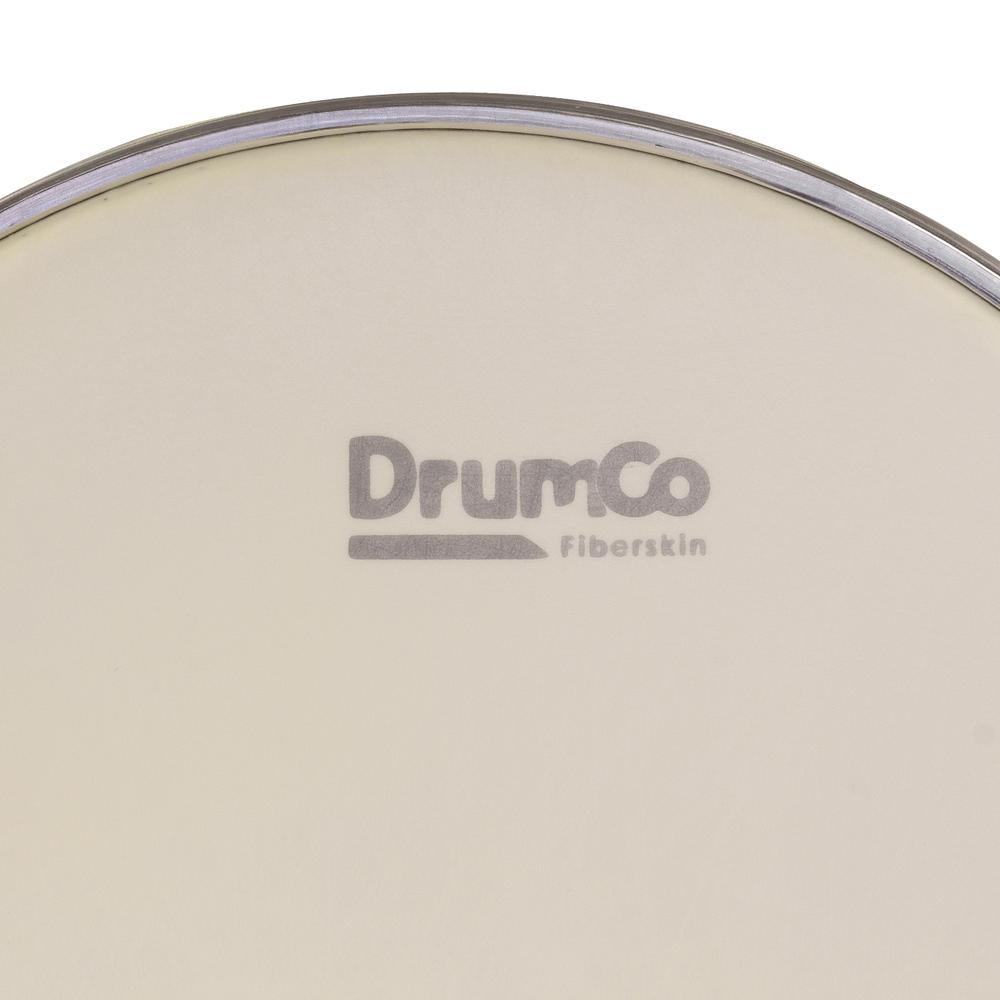 Foto 5 pulgar | Parche para Batería Fiberskin de 10” Drumco DR-10FSK Blanco Rugoso