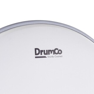 Foto 2 | Parche para Batería Sturdy Coated de 12” Drumco Dr-12scsp Blanco Capa Sencilla