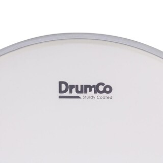 Foto 4 | Parche para Batería Sturdy Coated de 12” Drumco Dr-12scsp Blanco Capa Sencilla