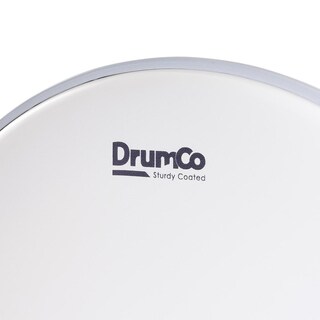 Foto 3 | Parche para Batería Sturdy Coated de 13” Drumco DR-13SCSP Blanco Rugoso