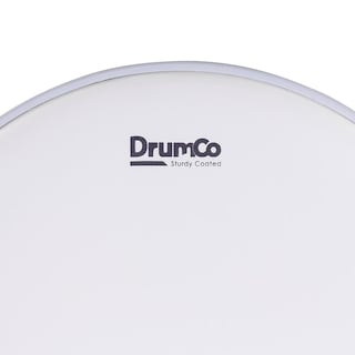 Foto 4 | Parche para Batería Sturdy Coated de 13” Drumco DR-13SCSP Blanco Rugoso