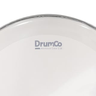Foto 4 | Parche para Bombo Reinforce Clear 2 Sr de 18” Drumco DR-18RCSRW-2P Transparente