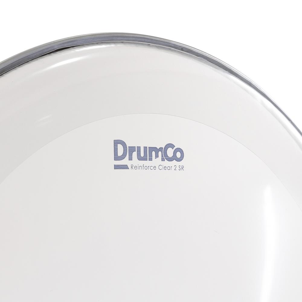 Foto 3 pulgar | Parche para Batería Reinforce Clear 2 SR de 14” DRUMCO DR-14RCSRW-2P Color Blanco doble capa