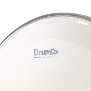 Foto 3 | Parche para Batería Reinforce Clear 2 SR de 14” DRUMCO DR-14RCSRW-2P Color Blanco doble capa