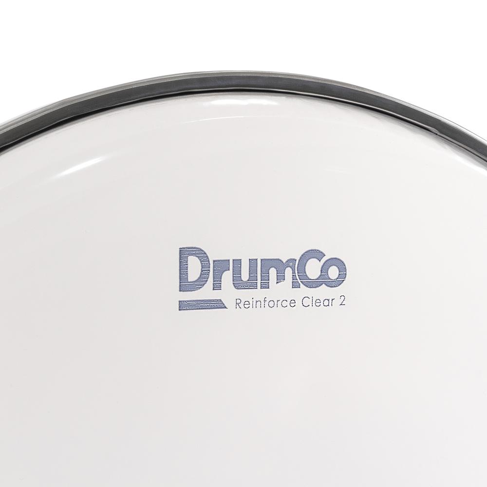 Foto 3 pulgar | Parche para Batería Reinforce Clear 2 de 12” DRUMCO DR-12RC2 Color Blanco Doble Capa