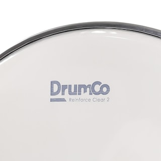 Foto 3 | Parche para Batería Reinforce Clear 2 de 12” DRUMCO DR-12RC2 Color Blanco Doble Capa