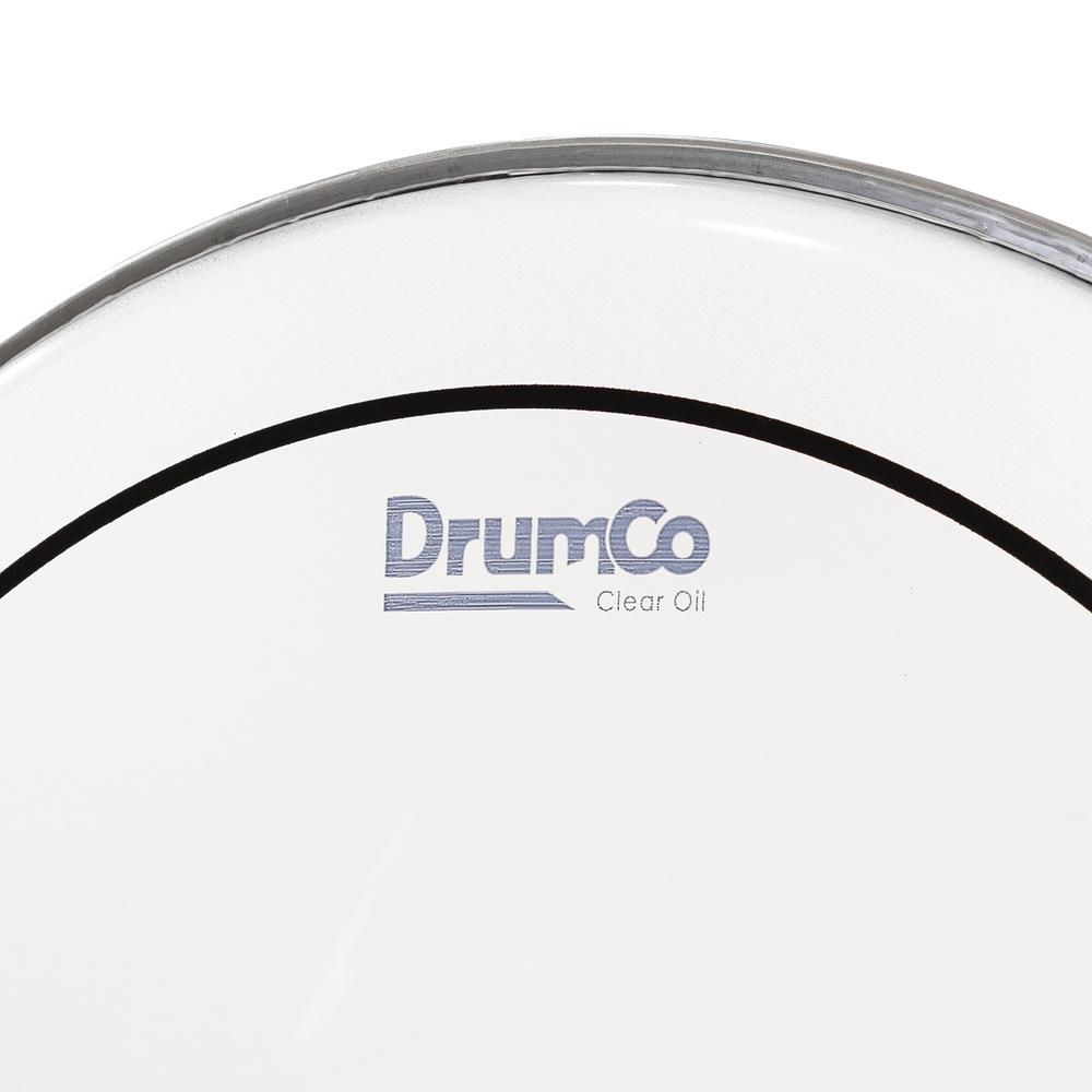 Foto 4 pulgar | Parche para Batería Clear Oil de 13” DRUMCO DR-13CDPO Color Blanco Doble Capa
