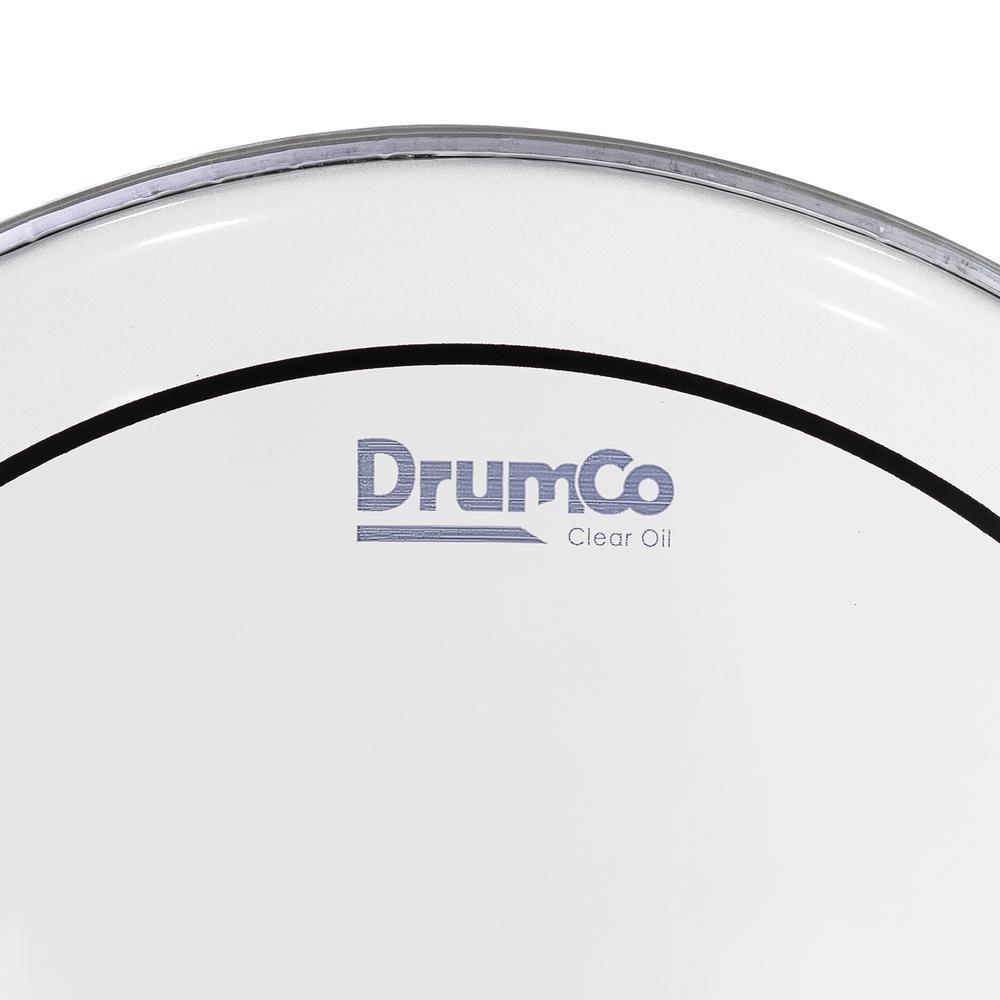 Foto 5 pulgar | Parche para Batería Clear Oil de 13” DRUMCO DR-13CDPO Color Blanco Doble Capa