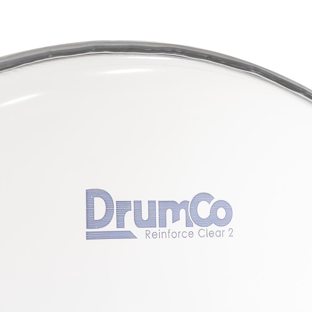 Foto 3 pulgar | Parche para Batería Reinforce Clear 2 de 20” Drumco DR-20RC2 Color Blanco Doble Capa