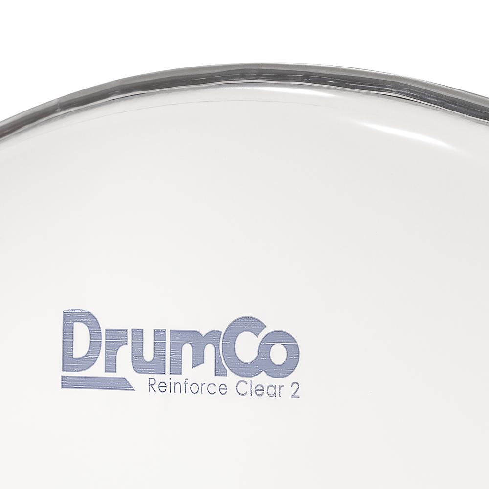 Foto 4 pulgar | Parche para Batería Reinforce Clear 2 de 20” Drumco DR-20RC2 Color Blanco Doble Capa