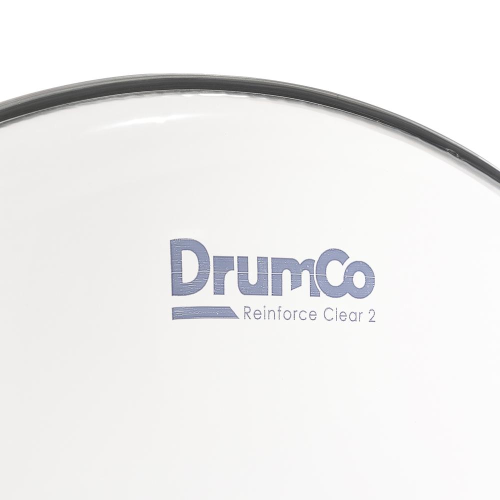 Foto 3 pulgar | Parche Para Batería Reinforce Clear 2 De 16” Drumco Dr-16rc2 Color Blanco