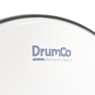 Foto 2 | Parche Para Batería Reinforce Clear 2 De 16” Drumco Dr-16rc2 Color Blanco
