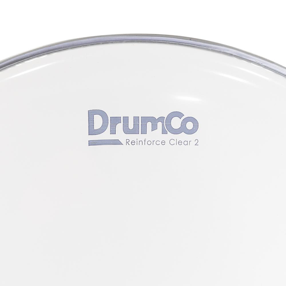 Foto 5 pulgar | Parche Para Batería Reinforce Clear 2 De 16” Drumco Dr-16rc2 Color Blanco