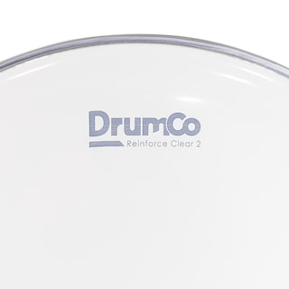 Foto 4 | Parche Para Batería Reinforce Clear 2 De 16” Drumco Dr-16rc2 Color Blanco