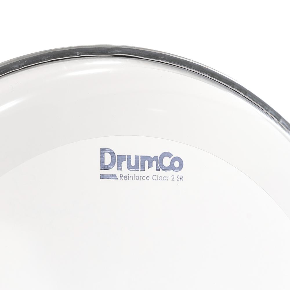 Foto 3 pulgar | Parche para Batería Reinforce Clear 2 SR de 12” DRUMCO DR-12RCSRW-2P Color Blanco Doble Capa