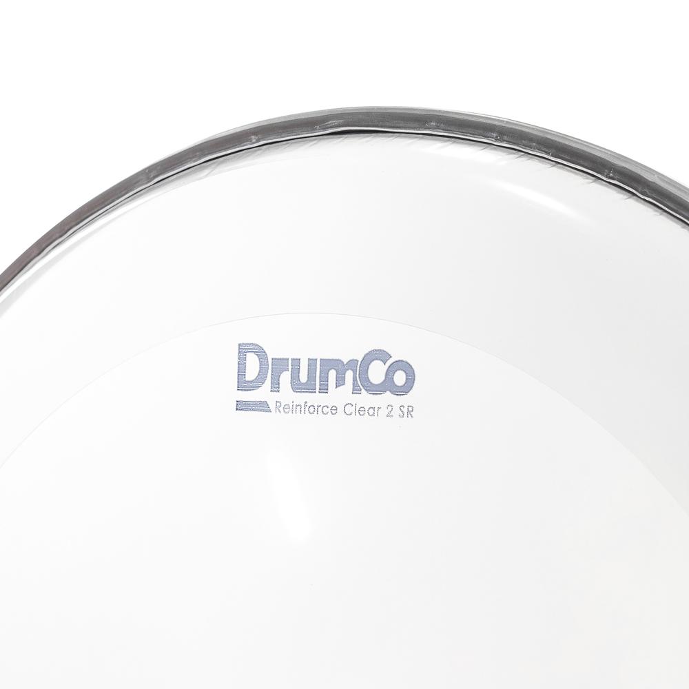 Foto 4 pulgar | Parche para Batería Reinforce Clear 2 SR de 12” DRUMCO DR-12RCSRW-2P Color Blanco Doble Capa