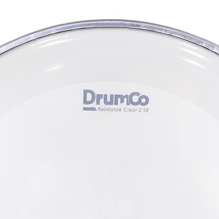 Foto 4 | Parche para Batería Reinforce Clear 2 SR de 12” DRUMCO DR-12RCSRW-2P Color Blanco Doble Capa