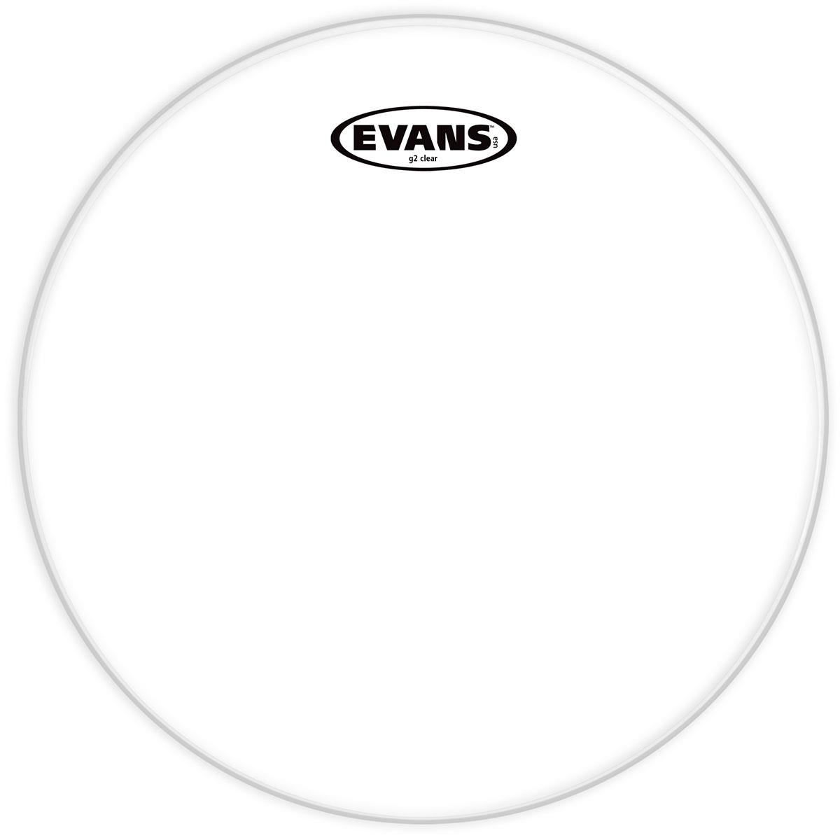 Parche Evans BD20G2 Transparente 20'' para Bombo de Batería