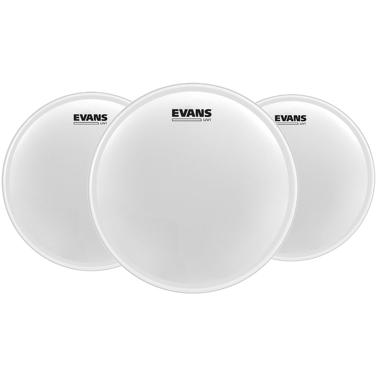 Juego 3 Parches para Batería 12 13 y 16 Evans Etp-uv1-s