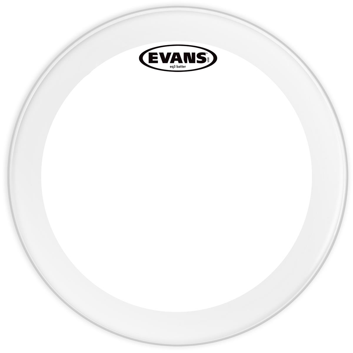 Parche Evans BD24GB3 Transparente 24'' para Bombo