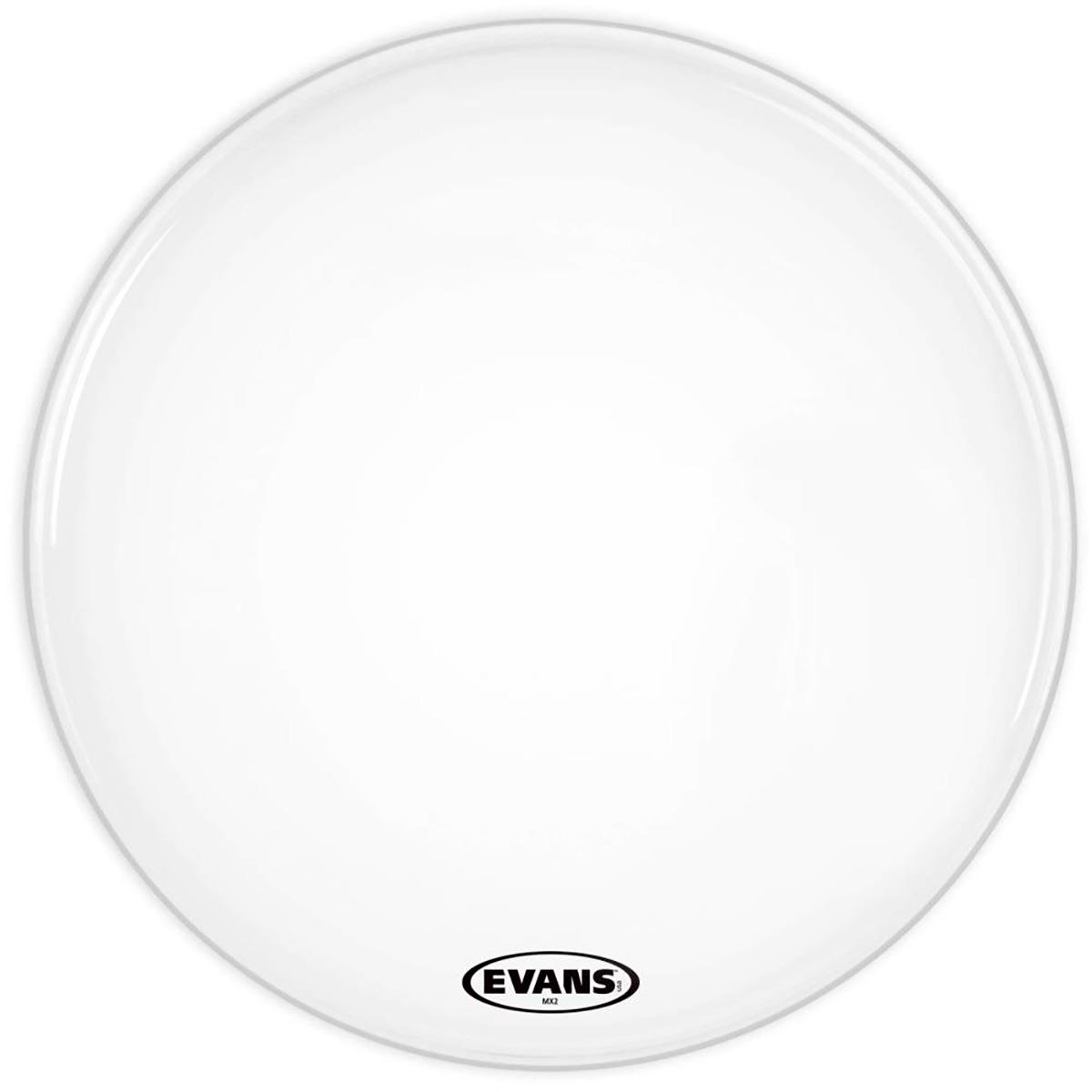 Evans Bd22mx2w Parche P/ Bombo Tambora 22 Pulgadas Blanco