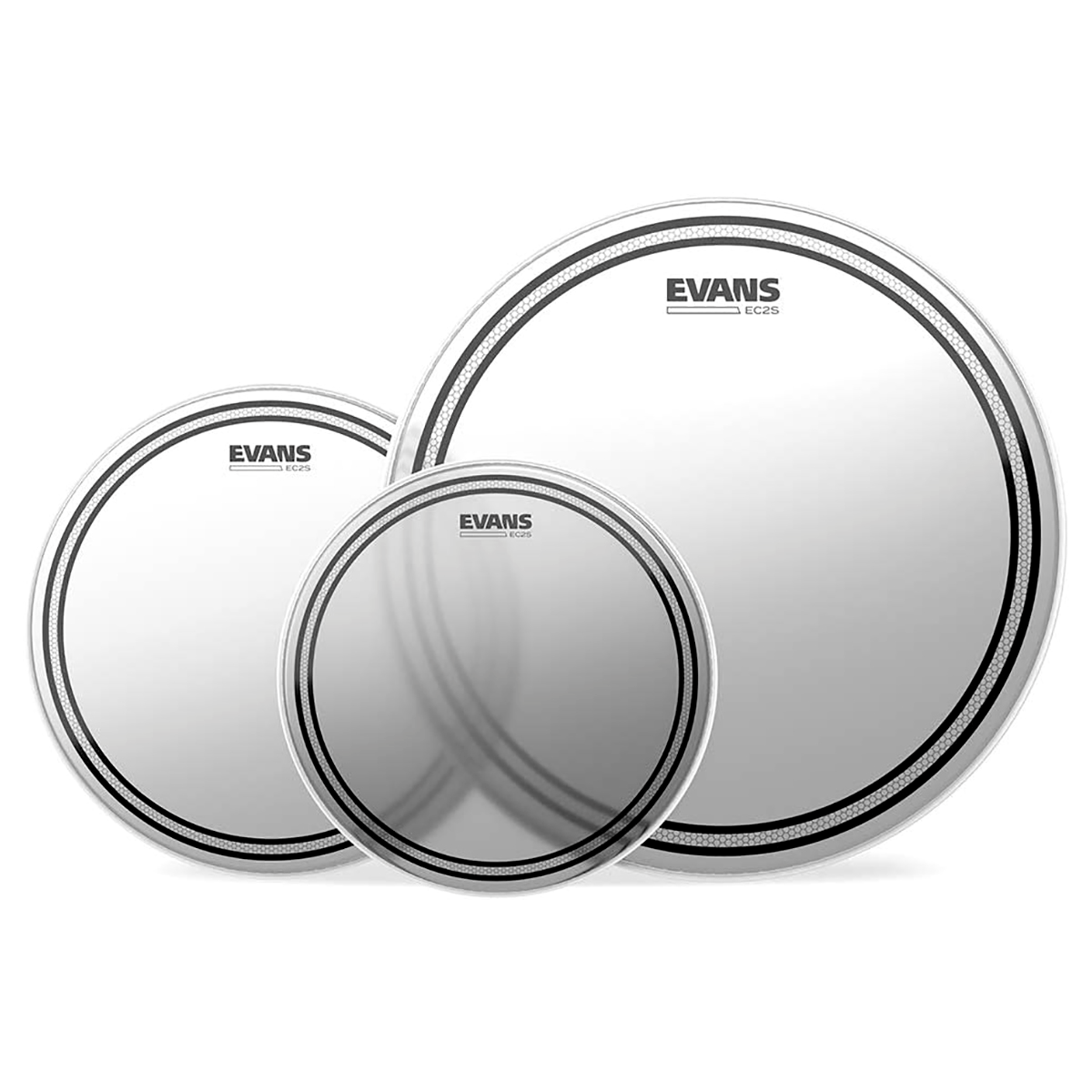 Juego 3 Parches para Batería 12 13 y 16 Evans Etp-ec2sctd-s