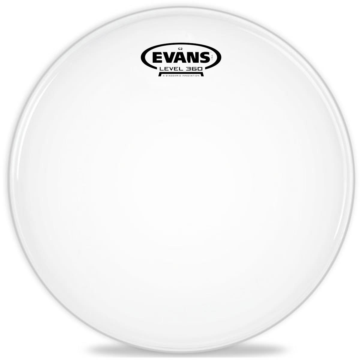 Parche Tom 16 Pulgadas Blanco Batería Evans B16g2