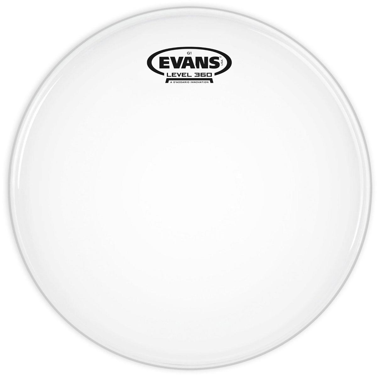 Parche Evans B08g1 8" Blanco para Tom de Batería