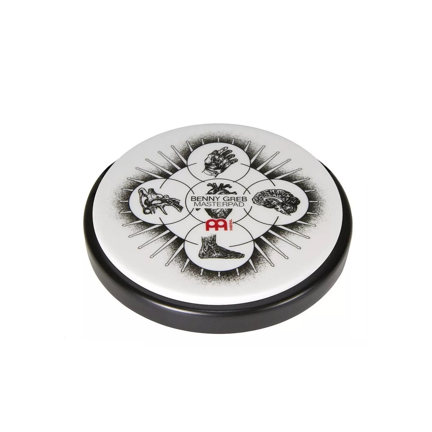 Foto 2 | Practicador Meinl Mpp-6-bg Pad 6 Pulgadas para Bateristas