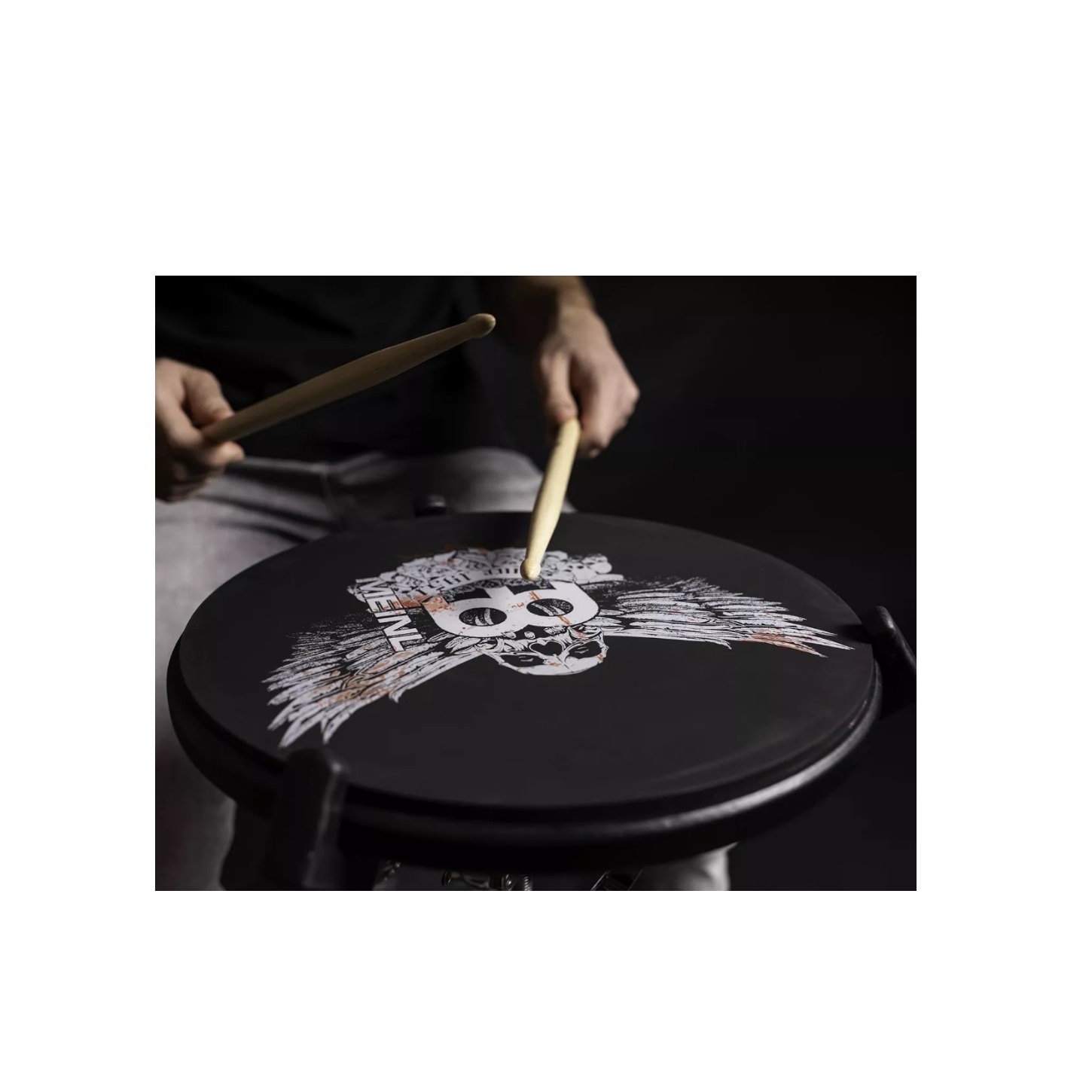 Foto 5 pulgar | Practicador 12" para Baterista Meinl Mpp-12-jb