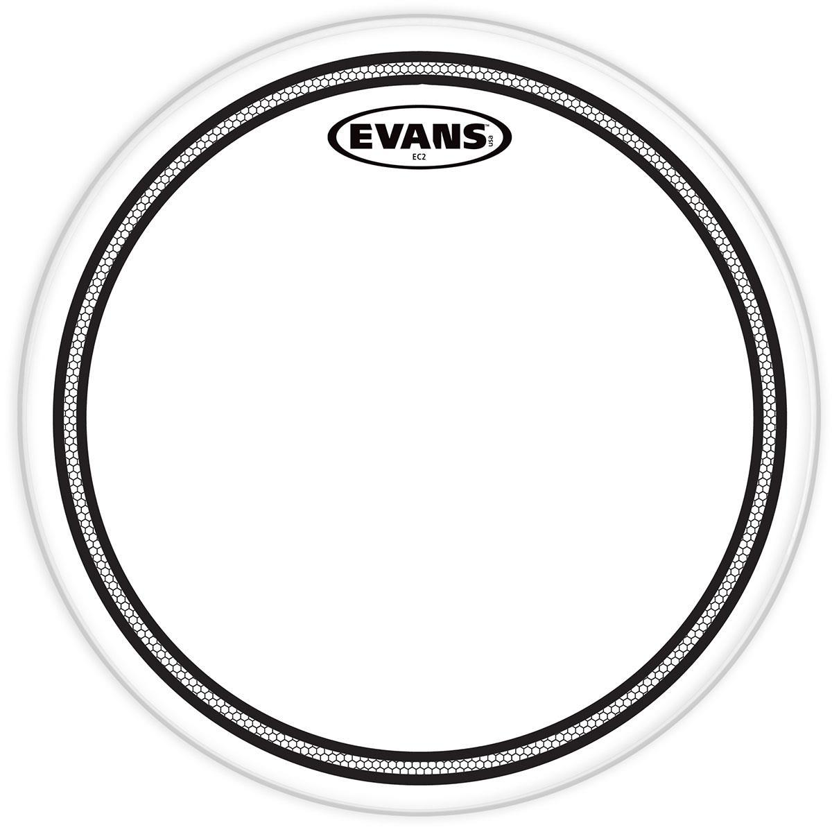 Parche de 6" Evans Tt06ec2s Clear para Tom de Batería