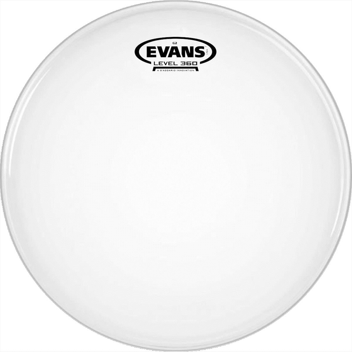 Parche Tom 18 Pulgadas Serie G2 Coated Evans B18g2 Blanco