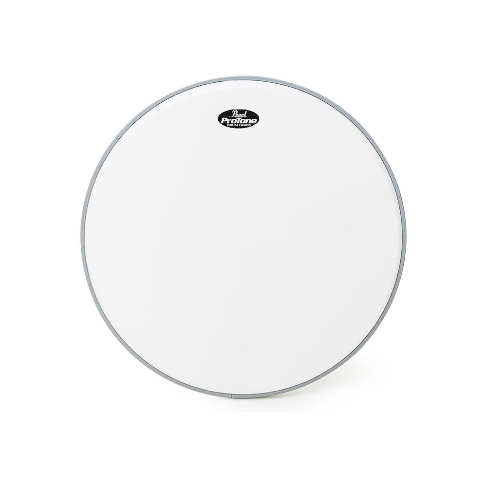 Parche Para Tom Una Capa Coated Serie Pro Tone Pearl Pth-10c Color Blanco De 10 Pulgadas