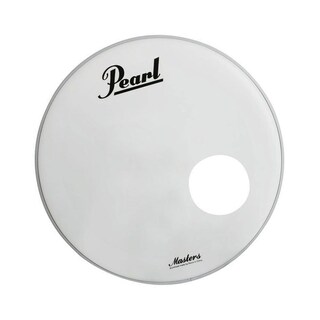 Foto 4 | Parche Resonante Para Bombo Coated Con Orificio Pearl Uc-1120-mctoh Color Blanco De 20 Pulgadas