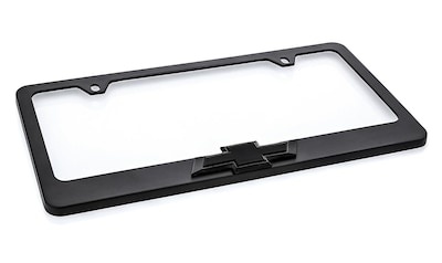 Foto 3 | Marco De Matrícula Para Chevrolet Chevy, Completamente Negro Metálico - Venta Internacional.