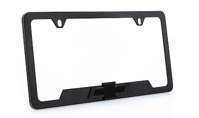 Foto 2 | Marco De Matrícula Para Chevrolet Chevy, Completamente Negro Metálico - Venta Internacional.