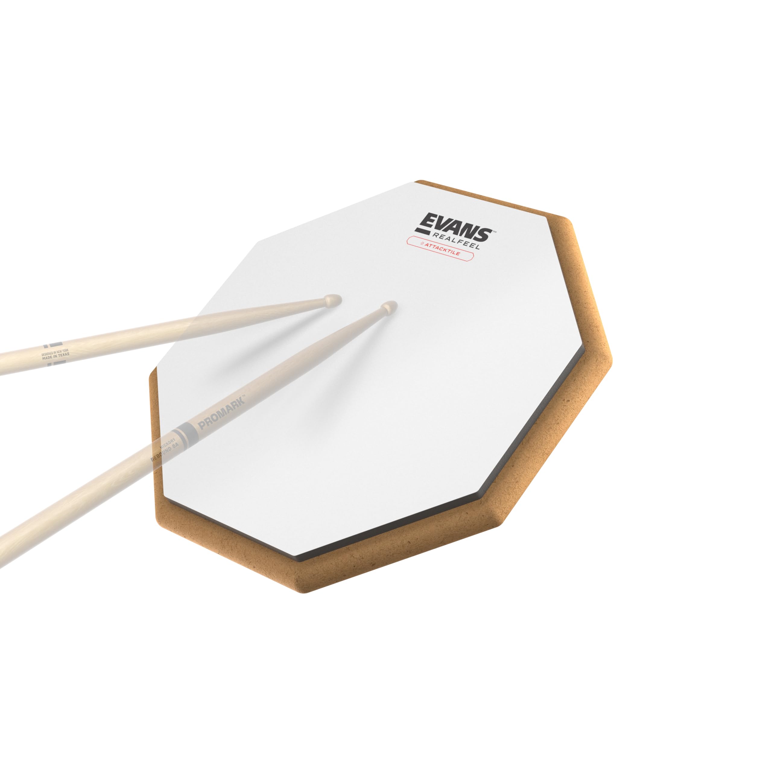 Foto 4 | Almohadilla De Práctica De Batería Evans Realfeel Attacktile De 10 Pulgadas - Venta Internacional.