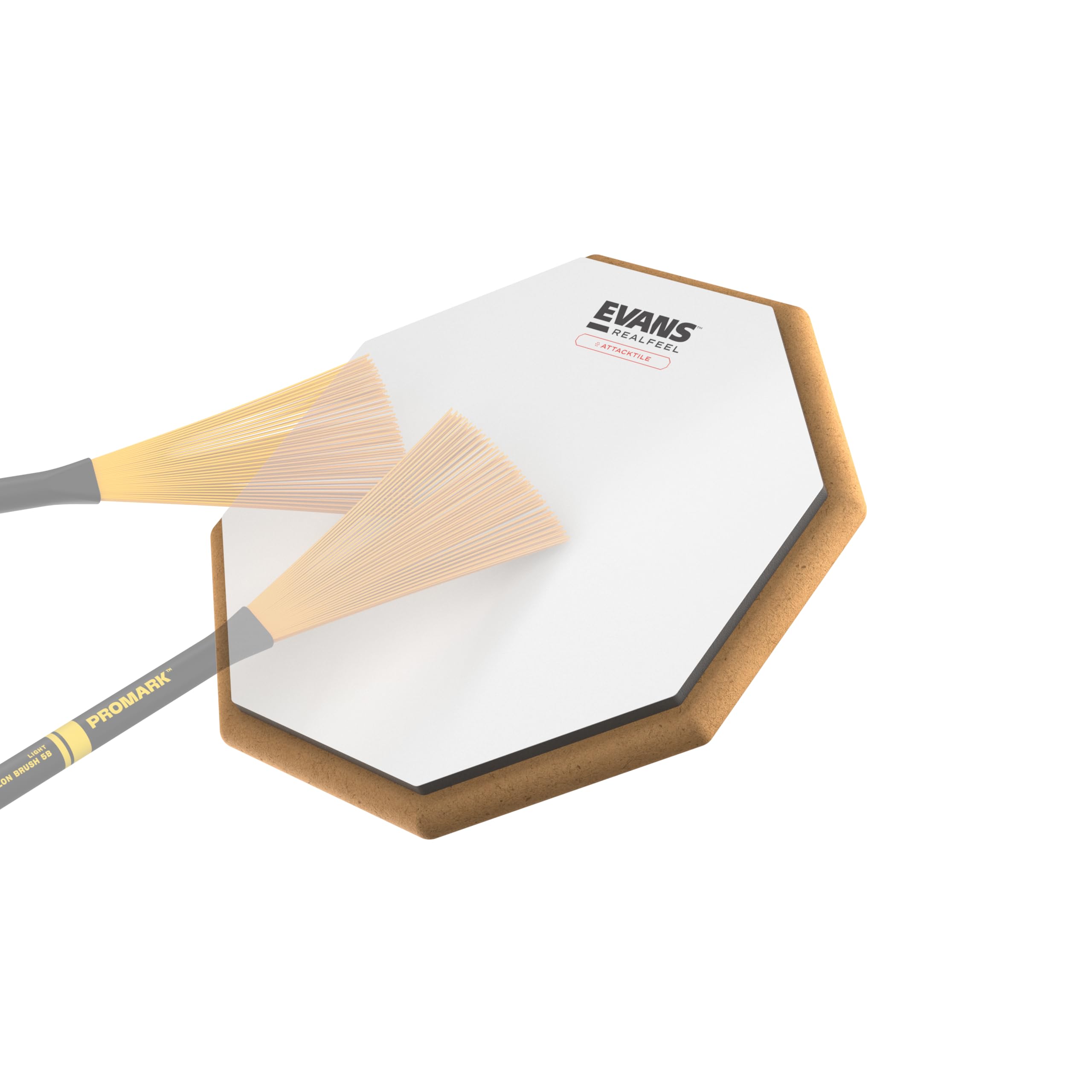 Foto 5 | Almohadilla De Práctica De Batería Evans Realfeel Attacktile De 10 Pulgadas - Venta Internacional.