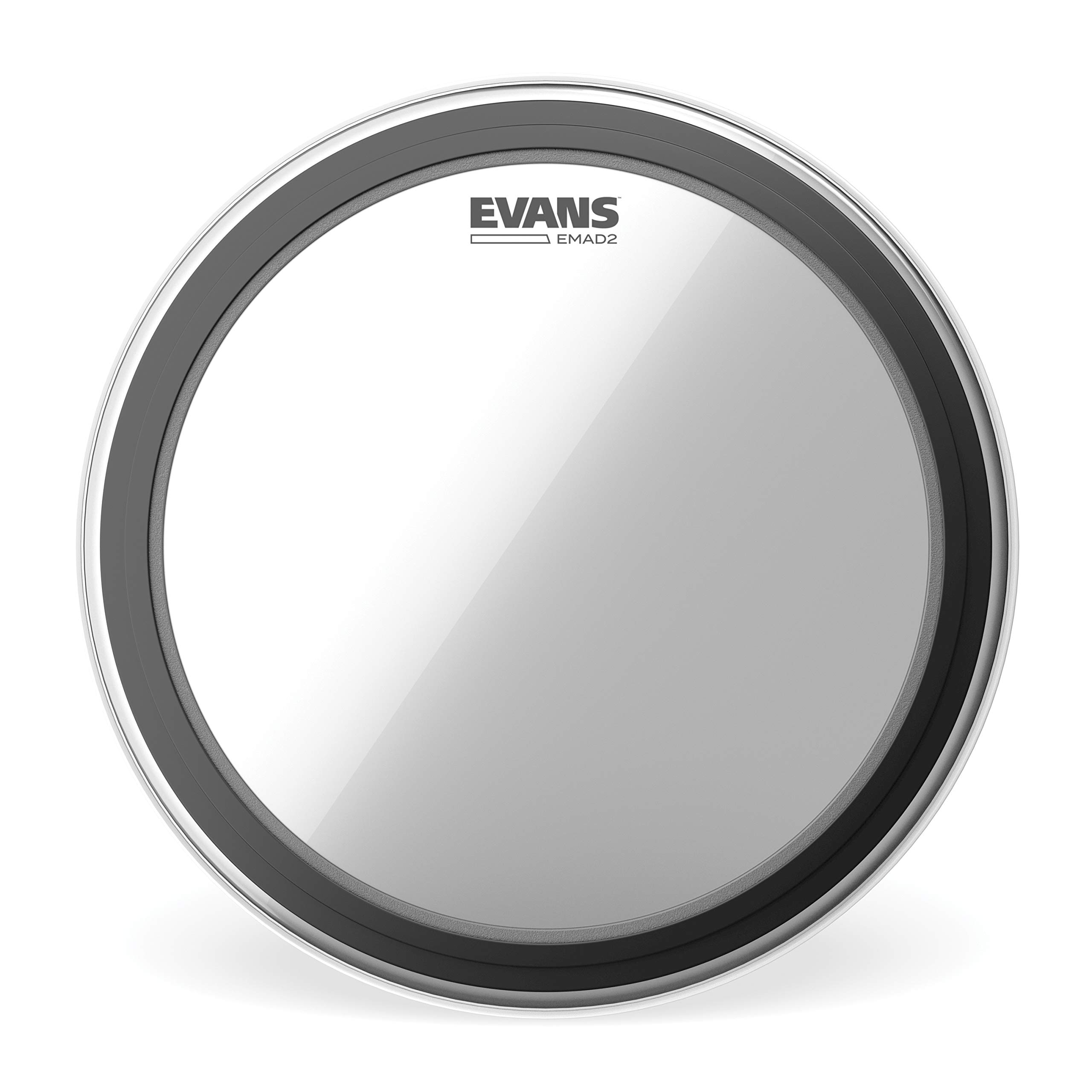 Foto 1 | Cabezal De Bombo Evans Emad2 Clear De 22 Pulgadas Con Sistema De Amortiguación - Venta Internacional.