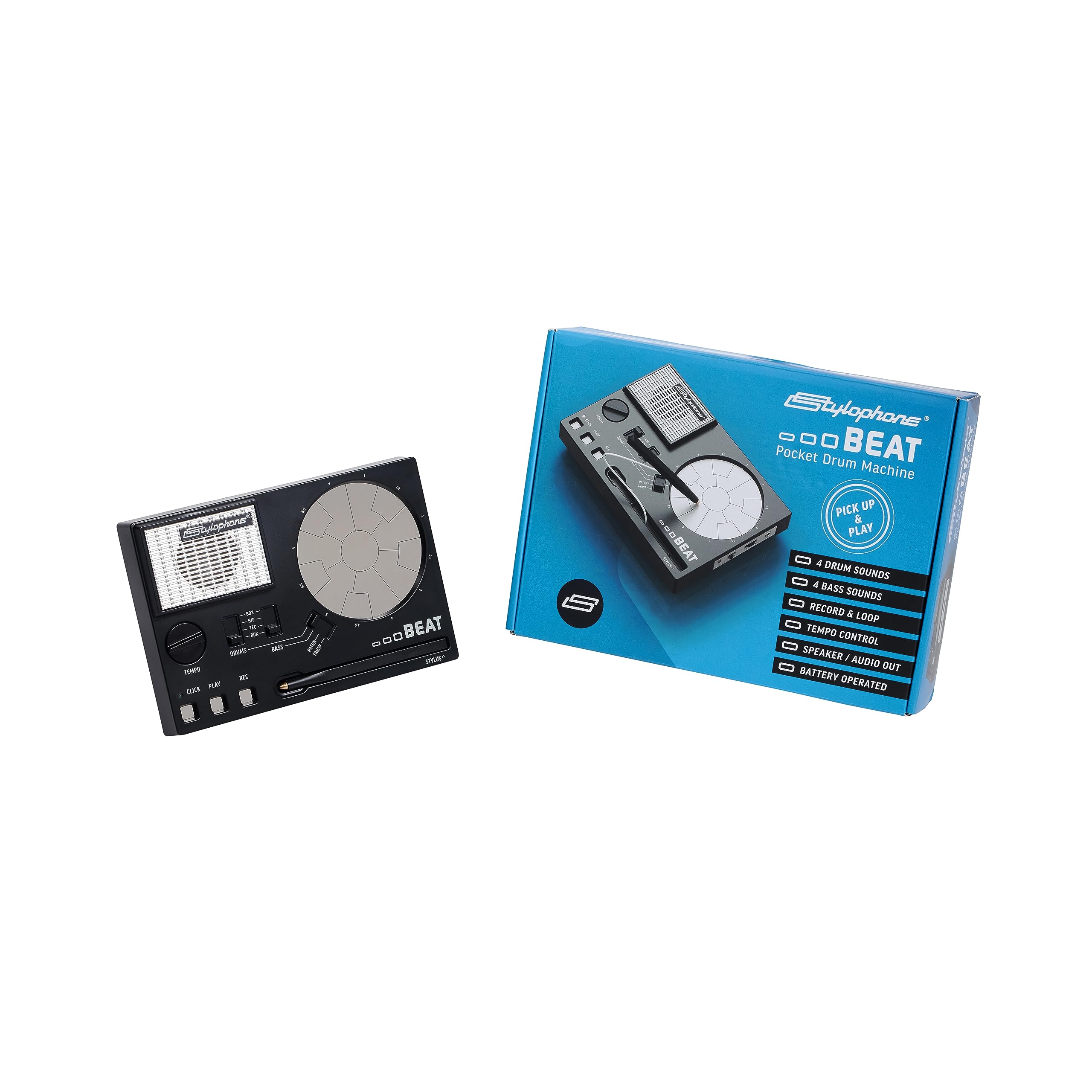 Foto 7 pulgar | Drum Machine Stylophone Beat Compact Stylus Con 4 Kits De Batería - Venta Internacional.