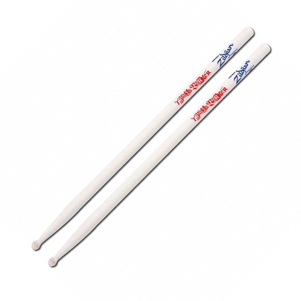 Foto 3 pulgar | Par de Baquetas Travis Barker Artist Series Zildjian Zastb Blanco